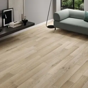 Civic Roble Wood Effect Anti Slip Porcelain Tile 90x15cm