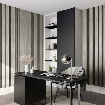 Trepanel® Silver Grey Acoustic Wall Panels