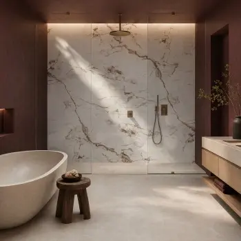 TrueTouch Bellagio Gold Marble Effect Composite Wall Panels