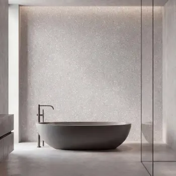 TrueTouch Grey Terrazzo Effect Composite Wall Panels