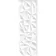 Flat White Decor Matt Ceramic Wall Tile 90x30cm