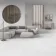 Ziro Bianco Concrete Matt Porcelain Tile 120x120cm