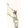 Paonazzo White Marble Effect Italian Large Honed Porcelain Tile 120x60cm