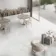 Linen White Travertine Effect Large Anti Slip Porcelain Tile 120x60cm