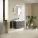 Blok White Limestone Effect Italian Matt Porcelain Tiles 60x60cm