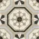 Osborne Grey Victorian Patterned Matt Ceramic Floor Tile 45x45cm