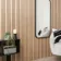 Trepanel Design® Oak Multi-Width Acoustic Wood Wall Panels