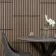 Trepanel® Smoked Oak Square Acoustic Wood Wall Panels