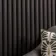 Trepanel Design® Noir Black Curve Acoustic Wood Wall Panels
