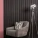 Trepanel Design® Noir Black Curve Acoustic Wood Wall Panels