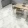 Vintage White Stone Effect Large Matt Porcelain Tile 100x100cm