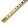 10mm Polished Gold Aluminium L shape Profile Trim