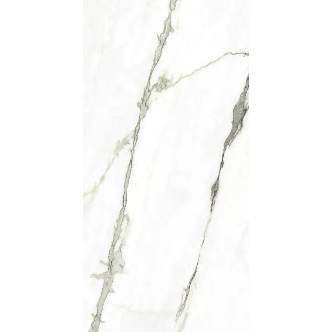 Macha Green Marble Effect Large Matt Porcelain Tile 120x60cm