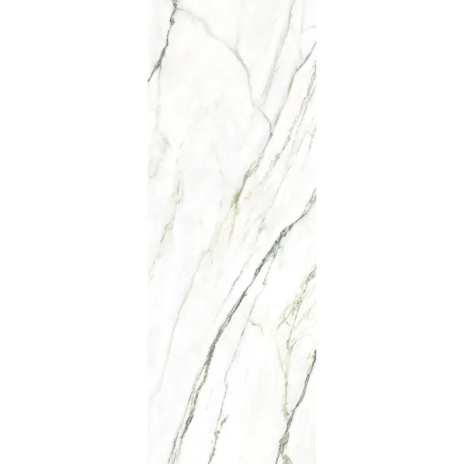 Macha Green Marble Effect Large Matt Porcelain Slab 275x100cm
