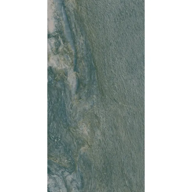 Sagano Ocean Blue Stone Effect Large Matt Porcelain Tile 120x60cm