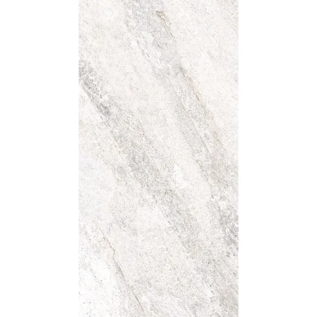 Quartz Stone Effect White Anti Slip PorcelaIn Tile 75x37cm