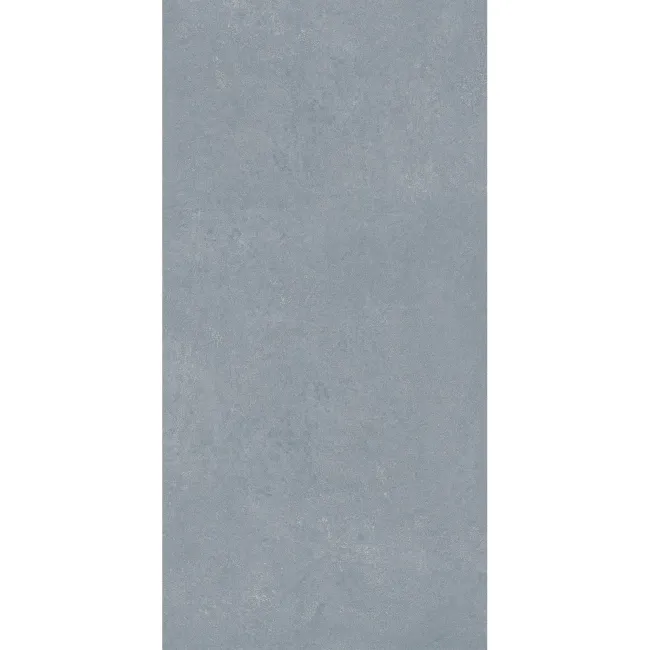 Retina Blue Concrete Effect Matt Italian Large Porcelain Slab 278x120cm