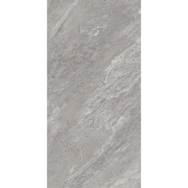 Strond Dolphin Grey Marble Effect Large Matt Porcelain Tile 120x60cm
