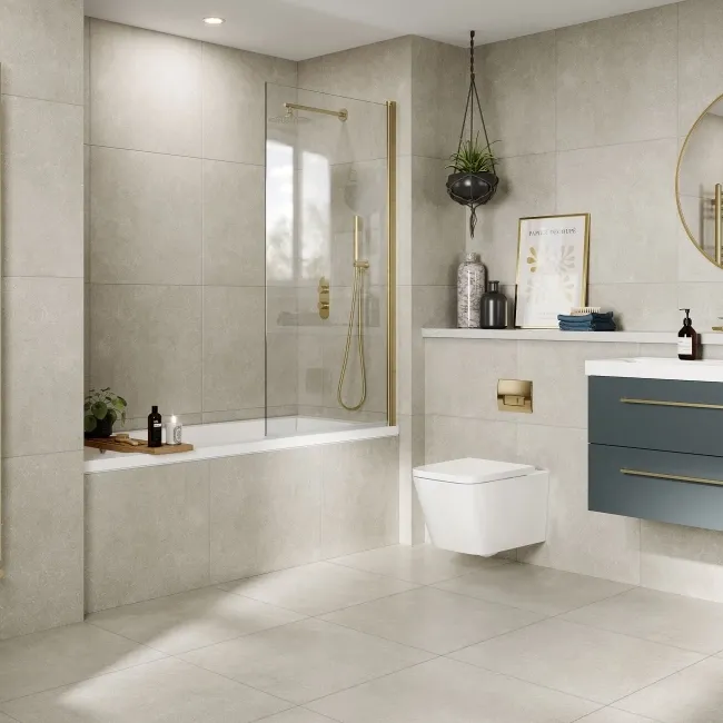 Blok Grey Limestone Effect Matt Italian Porcelain Tile 60x60cm