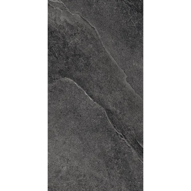 Alpen Graphite Slate Effect Matt Italian Porcelain Tile 60x30cm