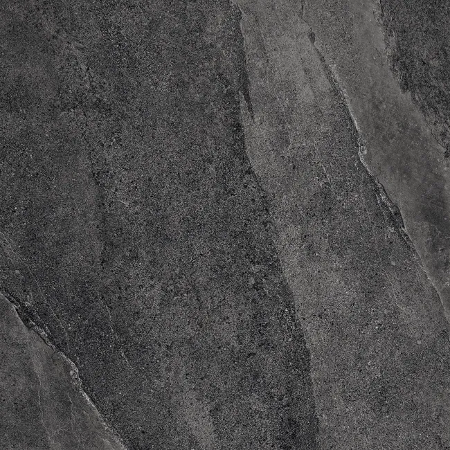 Alpen Graphite Slate Effect Matt Italian Porcelain Tile 60x60cm