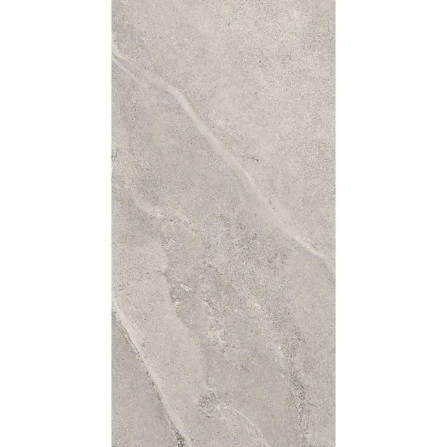 Alpen Grey Slate Effect Matt Italian Porcelain Tile 60x30cm