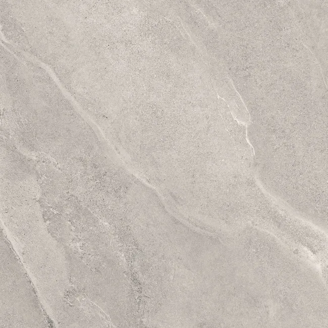 Alpen Grey Slate Effect Matt Italian Porcelain Tile 60x60cm