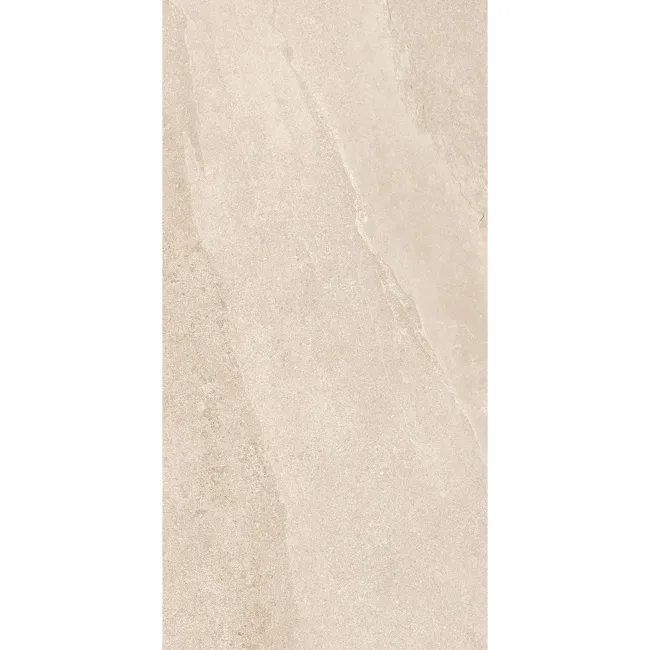Alpen Beige Slate Effect Matt Italian Porcelain Tile 60x30cm