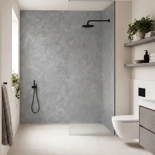 TrueTouch Cyprus Grey Composite Wall Panels