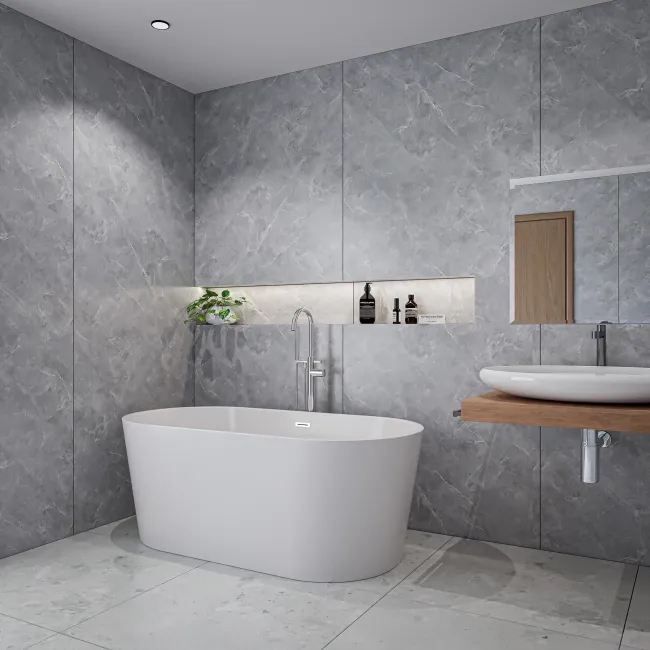 TrueTouch Cyprus Grey Composite Wall Panels