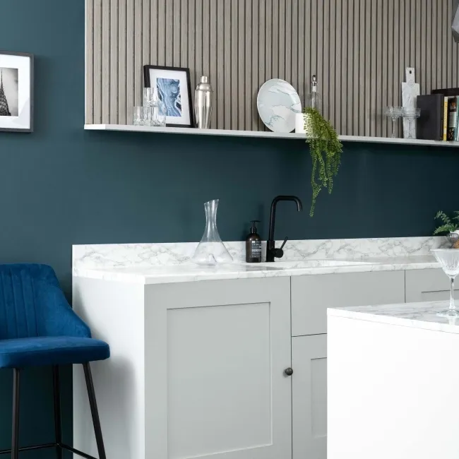 Trepanel® Ash on Grey Felt Acoustic Wood Wall Panels