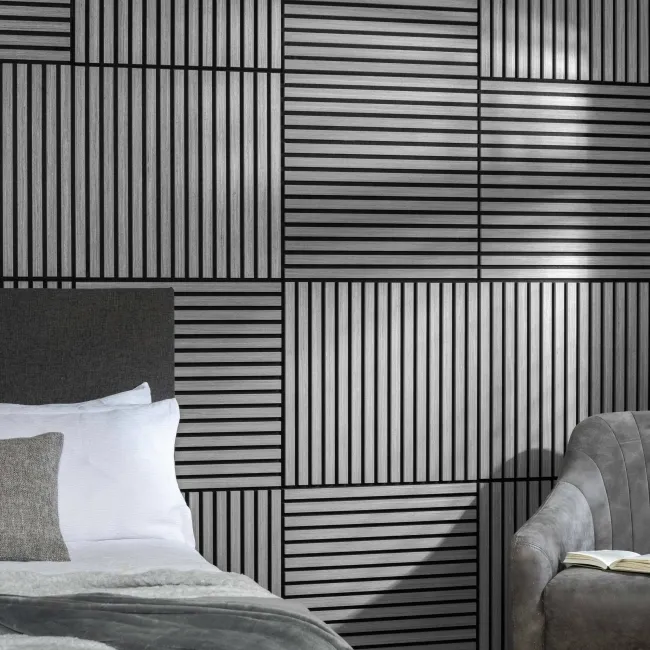 Trepanel® Ash Square Acoustic Wood Wall Panels