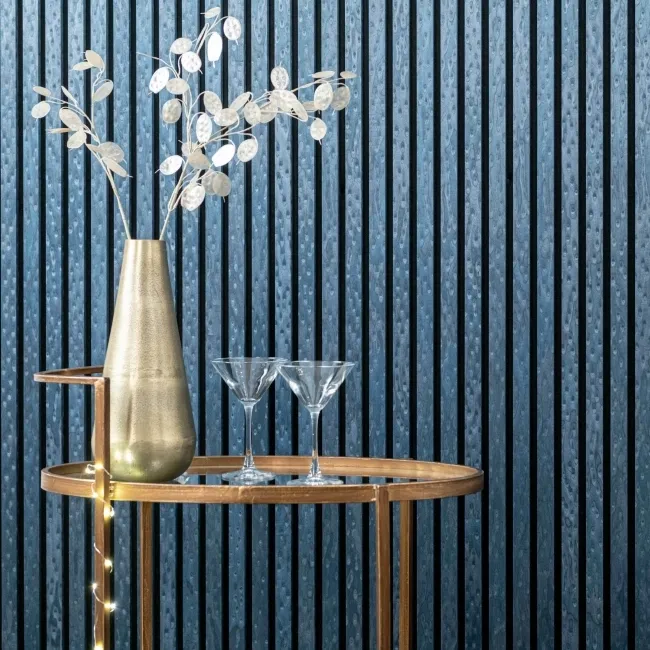 Trepanel® Peacock Blue Acoustic Wall Panels