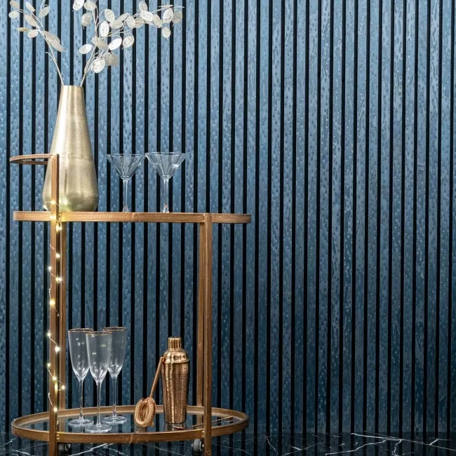 Trepanel® Peacock Blue Acoustic Wall Panels