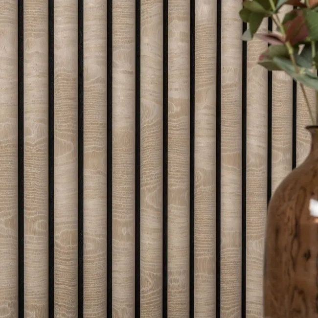 Trepanel Design® Nordic Beech Curve Acoustic Wood Wall Panels
