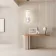 Navona Beige Travertine Effect Large Matt Porcelain Slab 280x120cm
