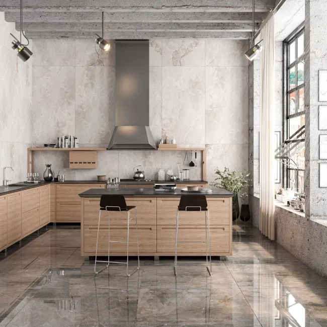 Toscana Perla Stone Effect Matt Porcelain Slab 150x75cm