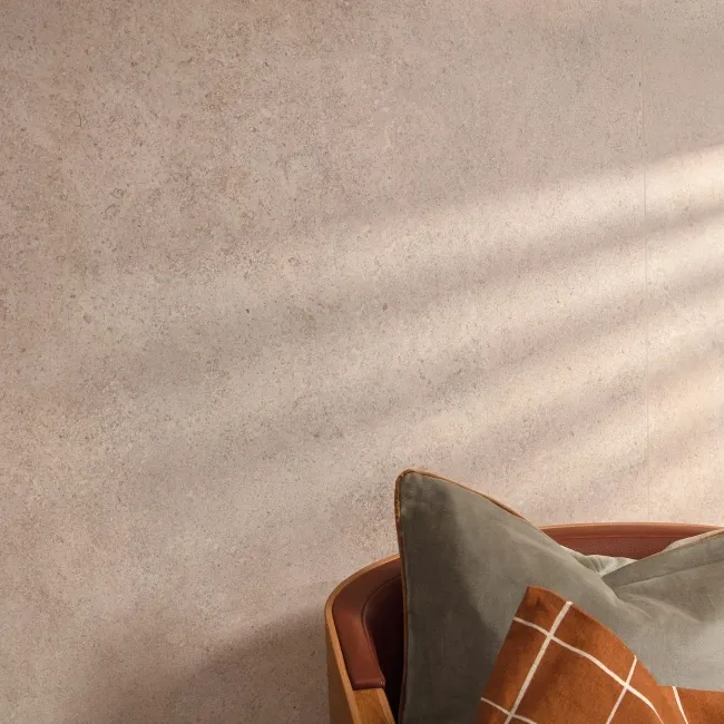 Cluny Sand Stone Effect Large Matt Porcelain Slab 275x100cm