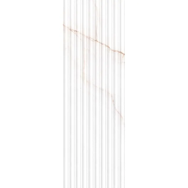 Dahia Decor Gold Marble Effect Matt Ceramic Wall Tile 100x33.3cm