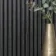 Trepanel® Chevron Noir Black Acoustic Wood Wall Panels