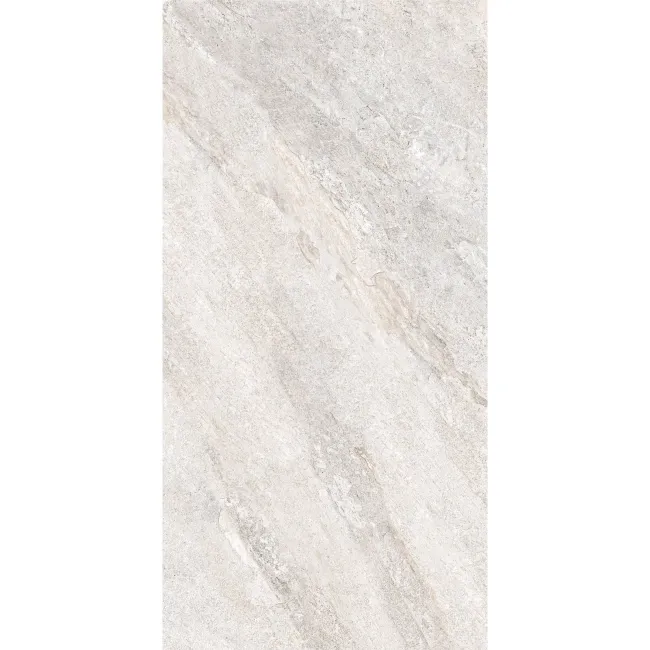 Quartz Stone Effect White Large Anti Slip Porcelain Tile 120x60cm