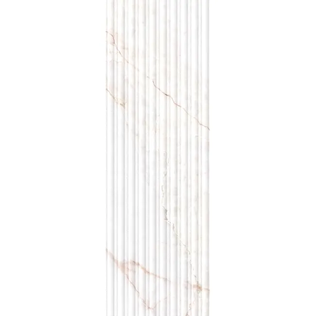 Dahia Decor Gold Marble Effect Matt Ceramic Wall Tile 100x33.3cm