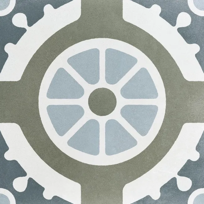 Havana Patterned Matt Porcelain Tile 22.3x22.3cm