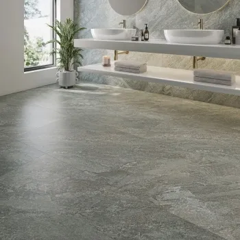 Quartz Stone Effect Grey Large Anti Slip Porcelain Tile 120x60cm