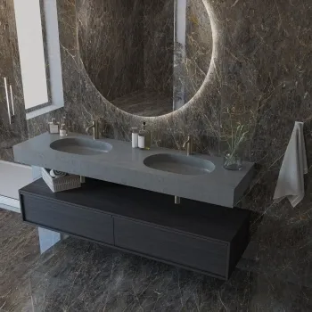 Golden Black Marble Effect Polished Italian Large Porcelain Slab 278x120cm