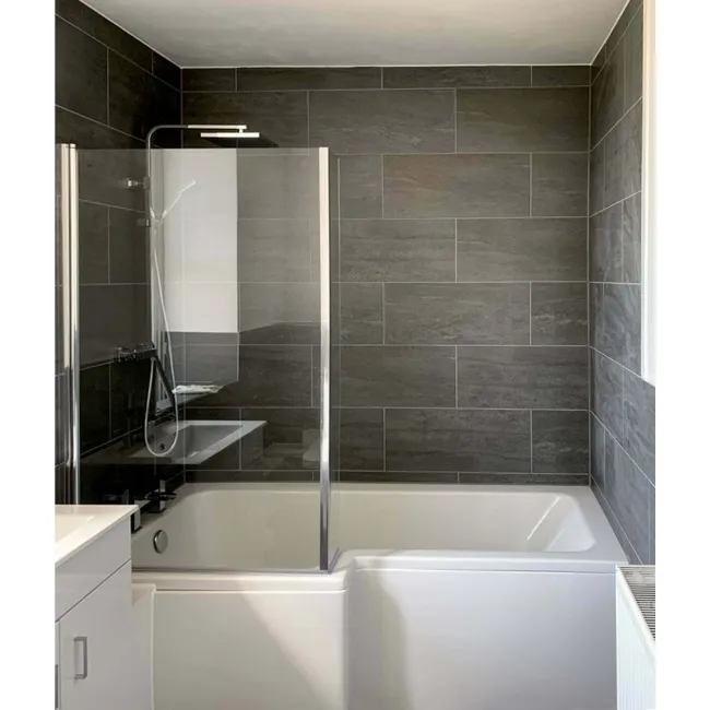 Cliff Grafite Slate Effect Porcelain Tile 60x30cm