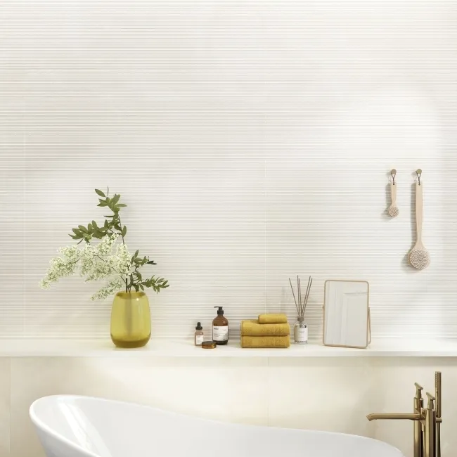 Prescious Sand Linea Decor Onyx Marble Effect Large Matt Porcelain Tile 120x60cm