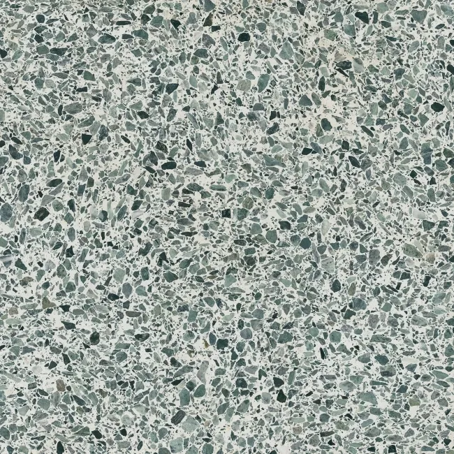 Nadine Green Terrazzo Matt Porcelain Tile 60x60cm