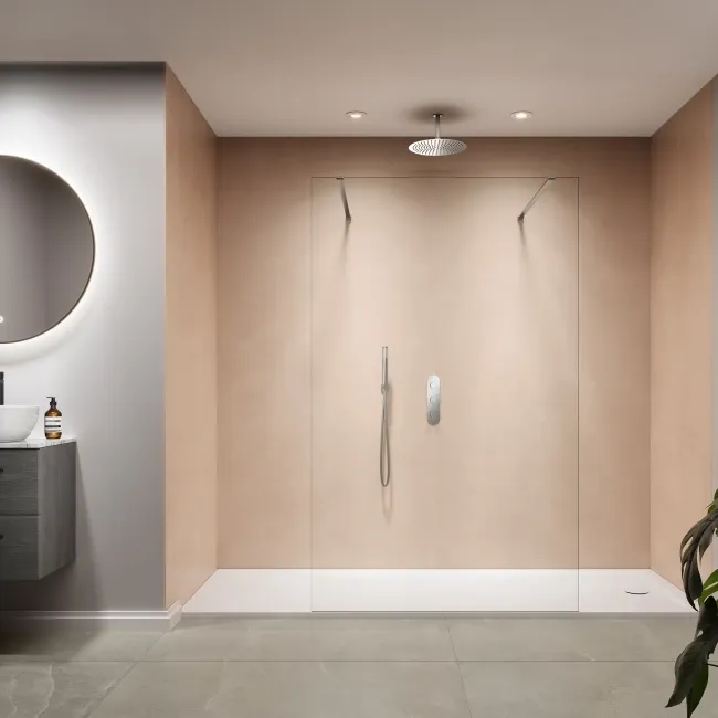 Retina Terra Concrete Effect Matt Italian Large Porcelain Slab 278x120cm