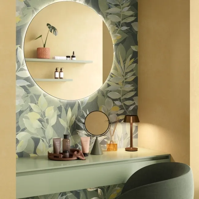 Retina Floral Matt Porcelain Tile 120x60cm